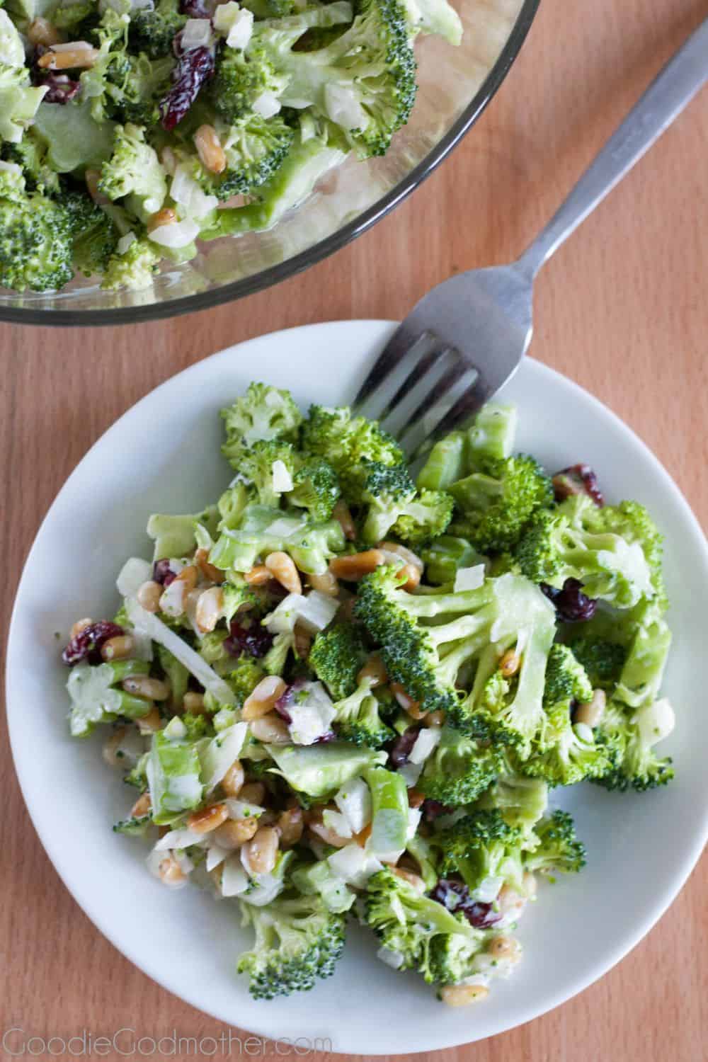 My Favorite Broccoli Salad Recipe - Goodie Godmother