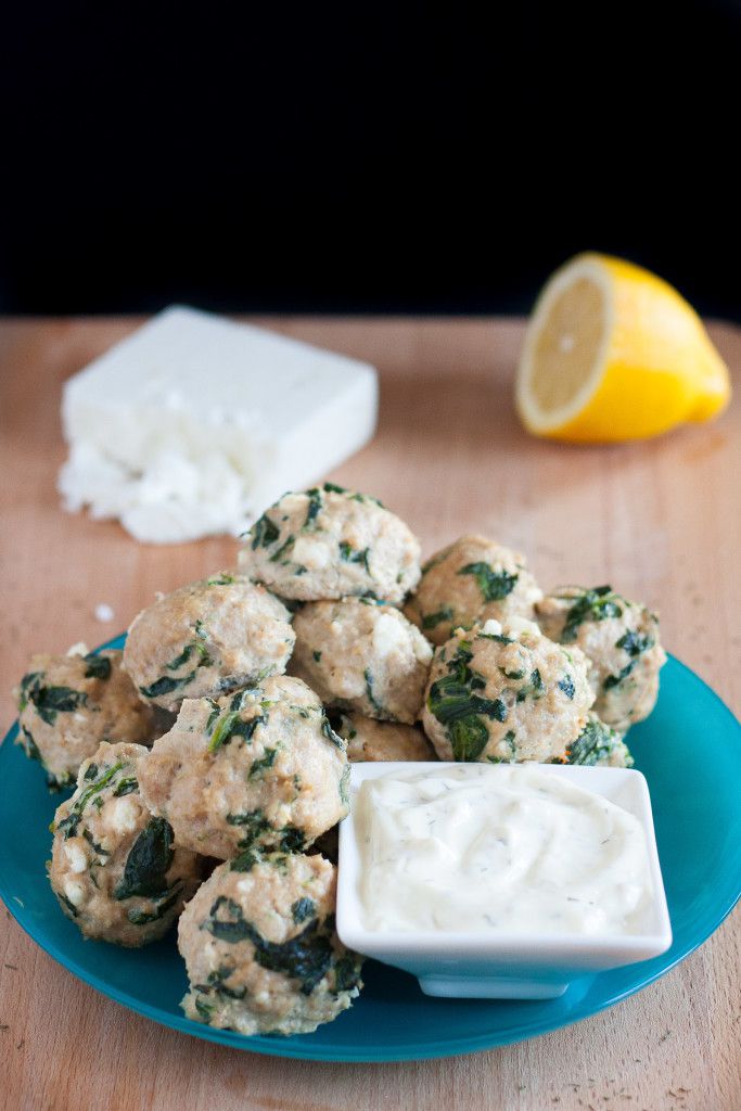 Turkey Feta Spinach Meatballs {gluten Free} Goodie Godmother A