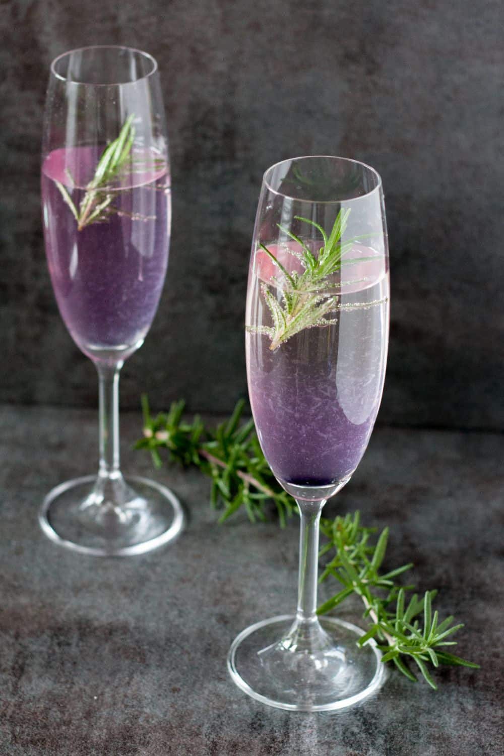 Rosemary 75 Champagne Cocktail - Goodie Godmother - A Recipe and ...