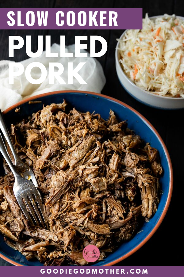Slow Cooker Pulled Pork - Georgia Style Pork BBQ - Goodie Godmother