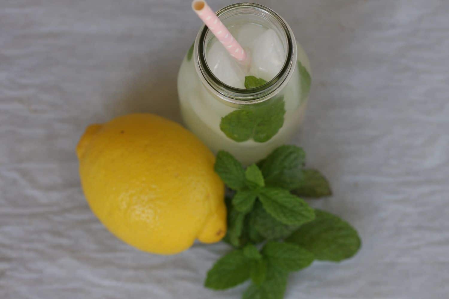 Fresh Mint Lemonade by Goodie Godmother
