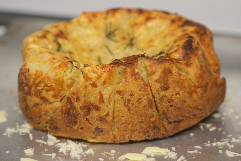 Rosemary Asiago Slow Cooker Bread