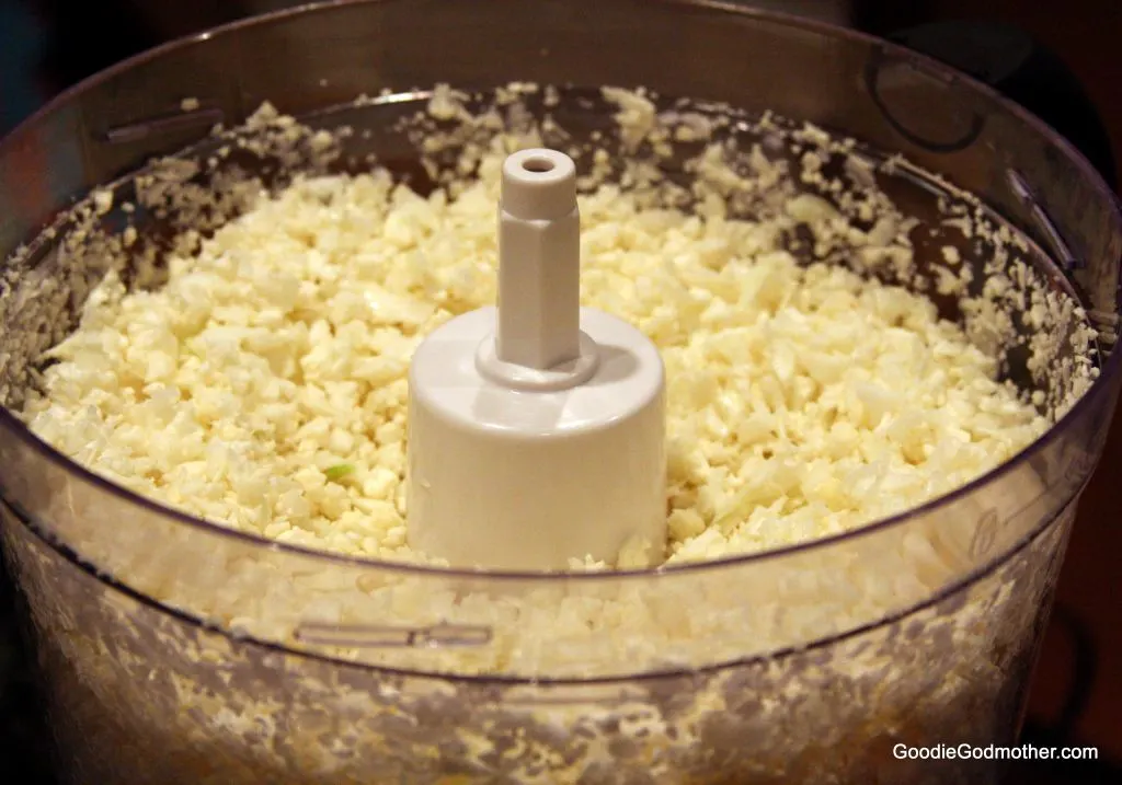 Cauliflower rice base