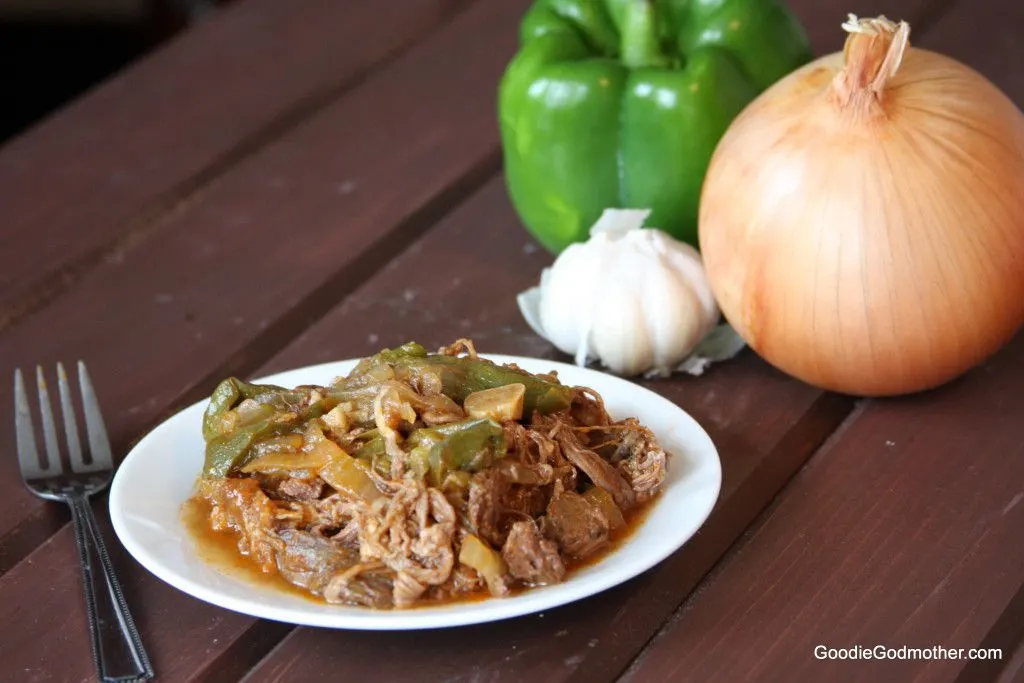 Crock pot ropa vieja from scratch
