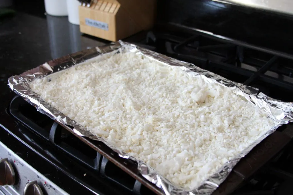 Oven Cauliflower Rice