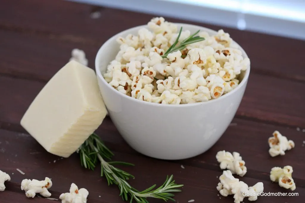 Rosemary Asiago Popcorn Recipe