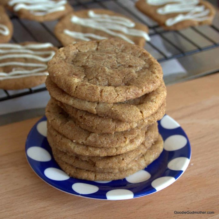 Crispy cookies made with just 5 ingredients, including totally addicting Speculoos cookie butter!
