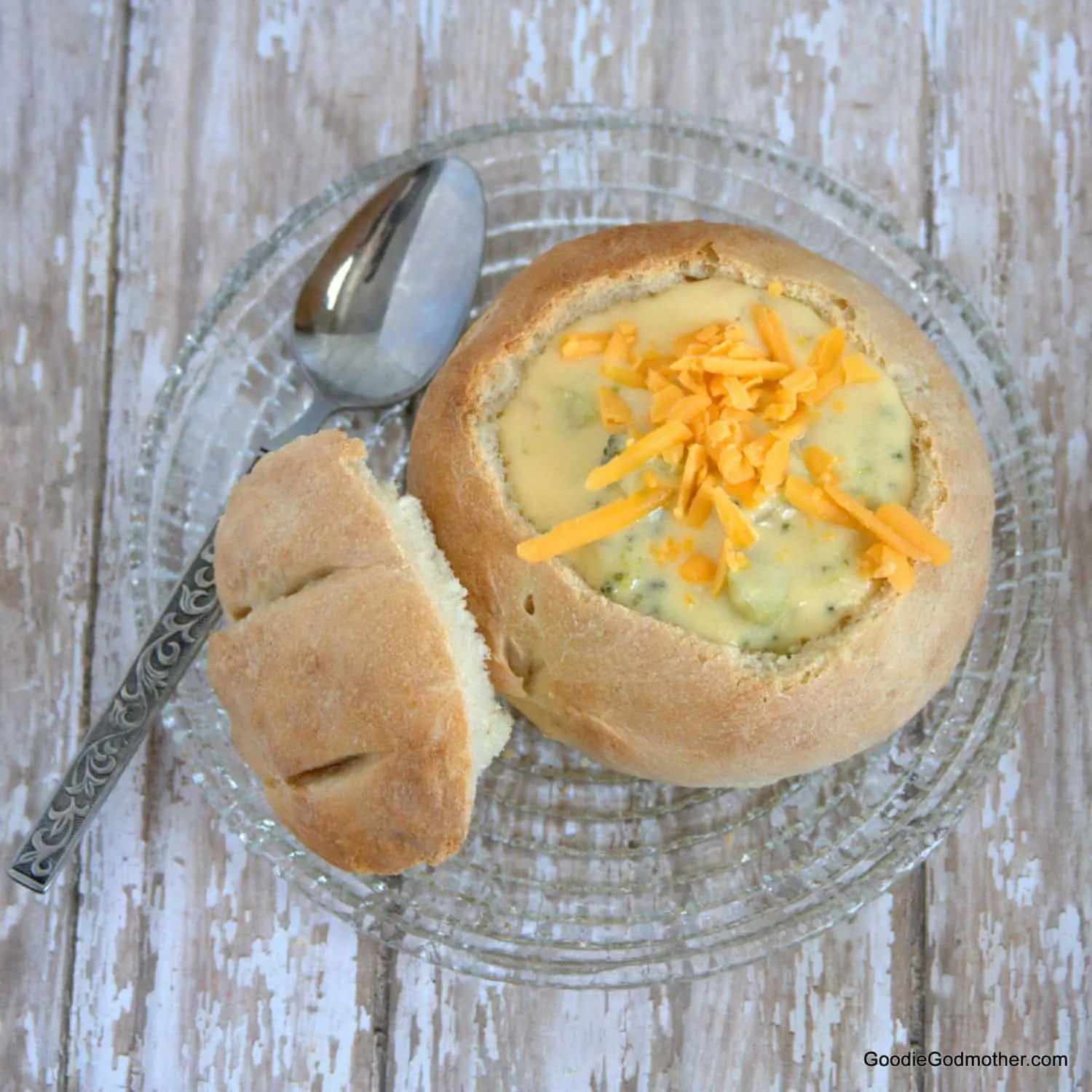 Actually cheesy broccoli cheese soup recipe!