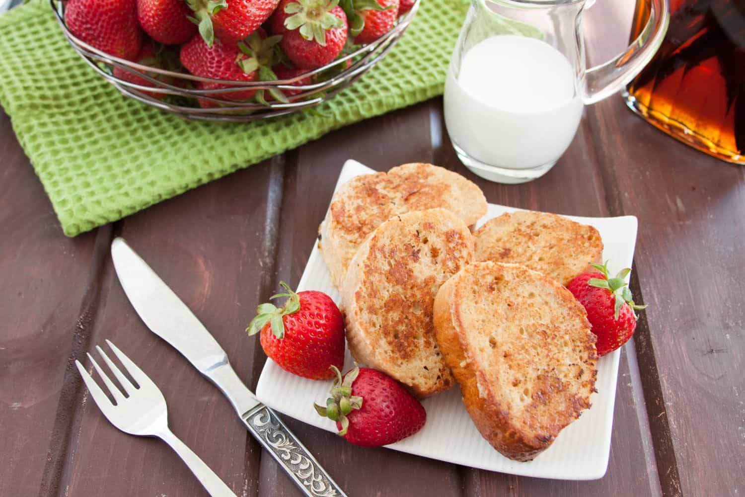 Honey Vanilla French Toast - a simple, sweet breakfast recipe