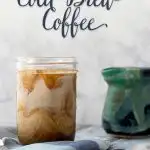 Get ready for even the busiest summer days with this cold brew coffee recipe! DIY cold brew coffee keeps up to a week in the fridge (if it lasts that long...).﻿