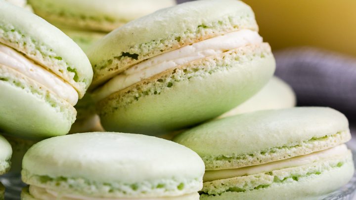 Cuban Coffee Macarons - Goodie Godmother