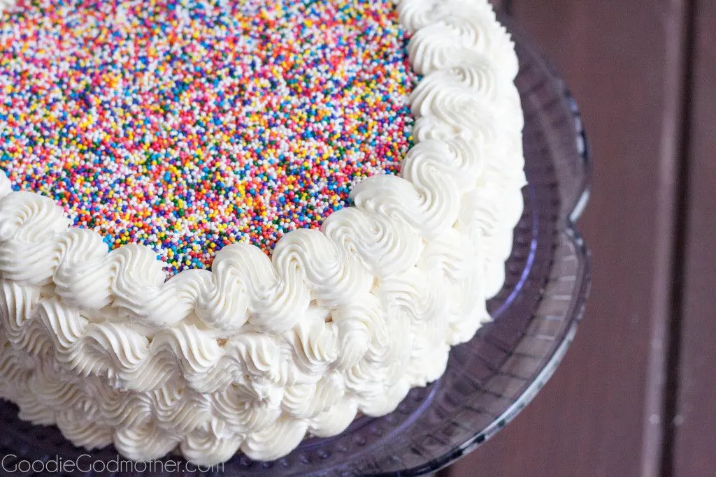 Swiss Meringue Buttercream Frosting recipe - silky, not too sweet, and perfect for cakes or cupcakes.