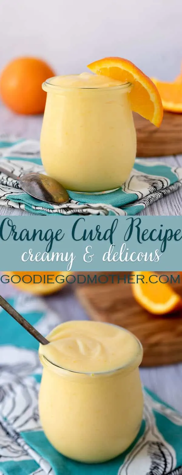 Creamy orange curd is easy to make at home! This easy to follow orange curd recipe works with any orange (even blood oranges), and makes a delicious treat. Use orange curd as a filling for cakes, spread for scones, in a tart, or topping for fresh fruit.