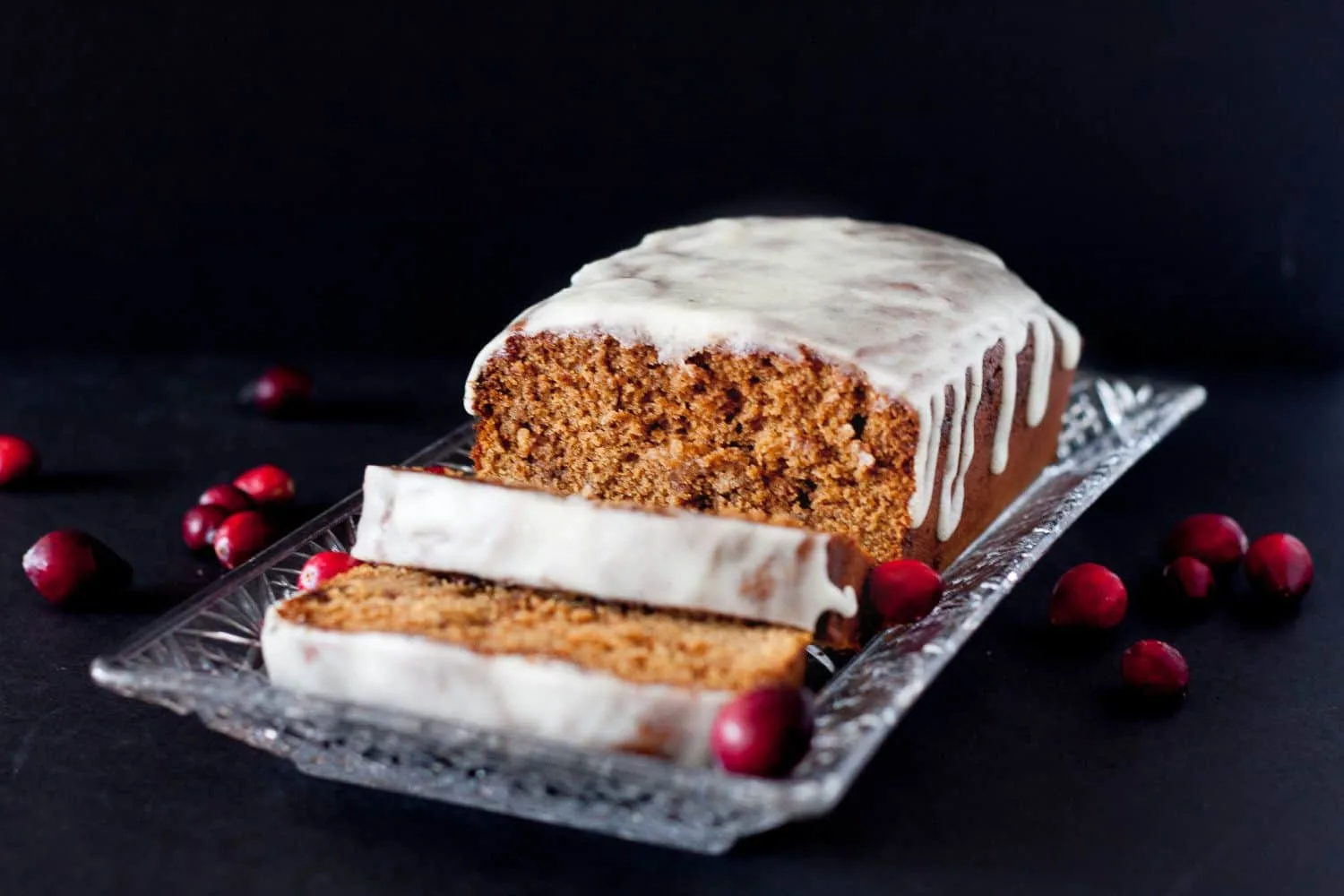 Moist, spiced, gingerbread loaf cake is a mouthwatering way to start the Christmas baking season! This recipe makes the house smell amazing!