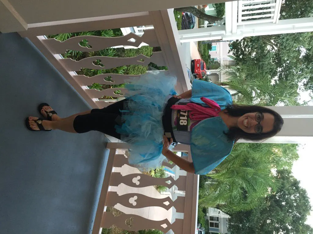 Goodie Godmother's Fairy Godmother running costume