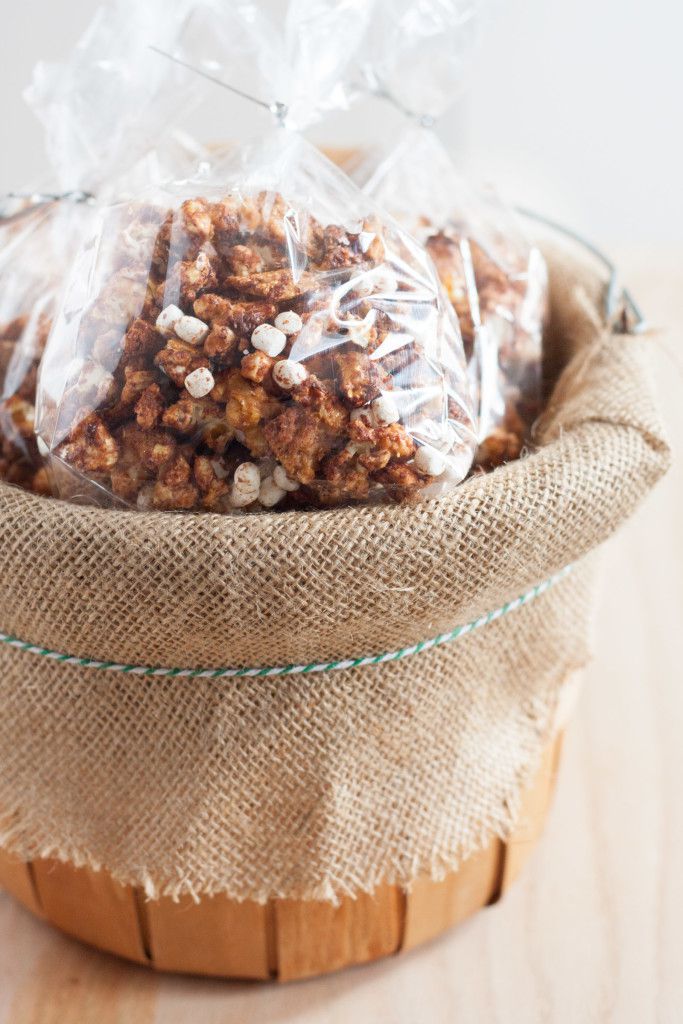Crunchy s'mores caramel corn is an addicting snack that's perfect year-round! 