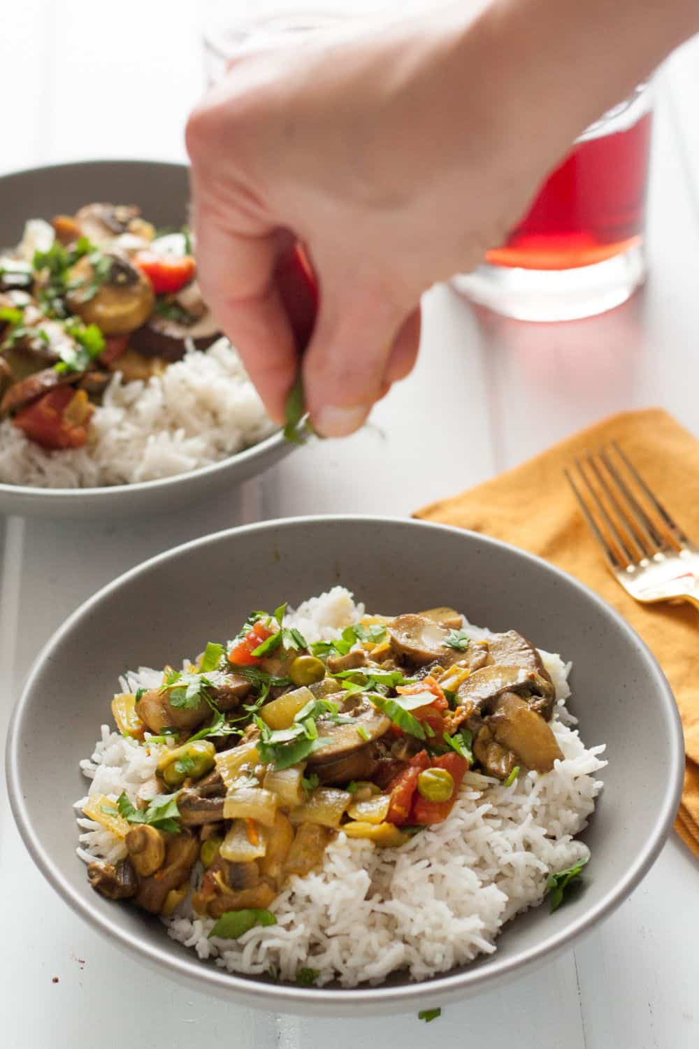 Fresh Turmeric Mushroom Curry Goodie Godmother