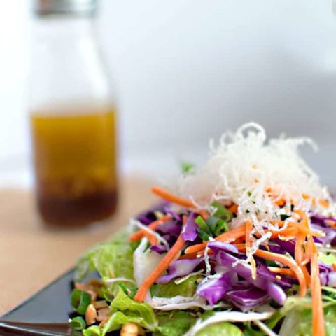 Crunchy Asian Noodle Salad - loaded with flavor and easy to make!