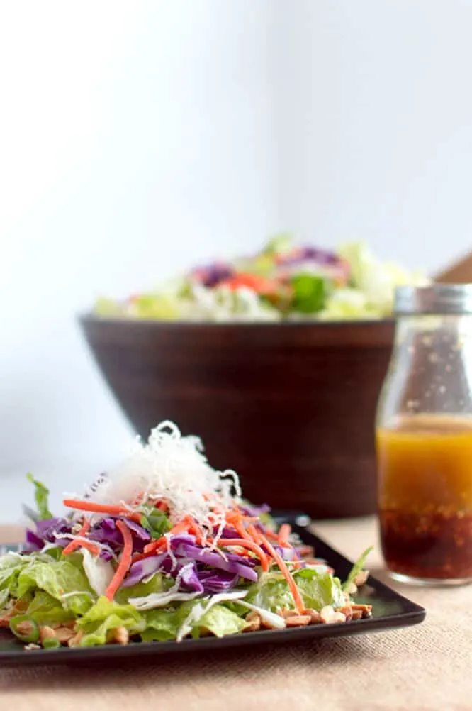 Crunchy Asian Noodle Salad - loaded with flavor and easy to make! 