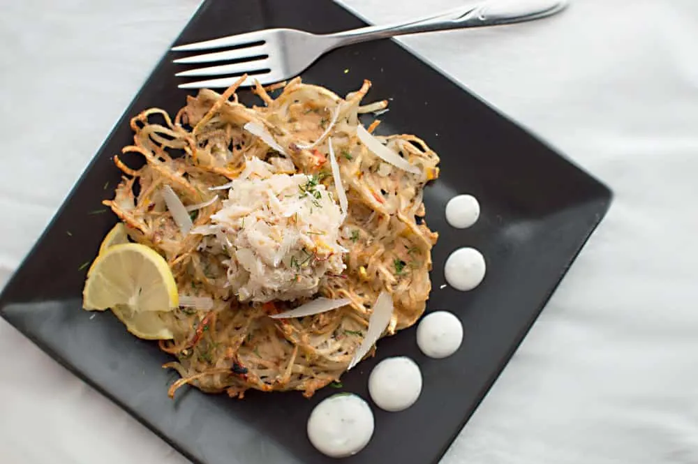 Potato Crab Waffles - TSP