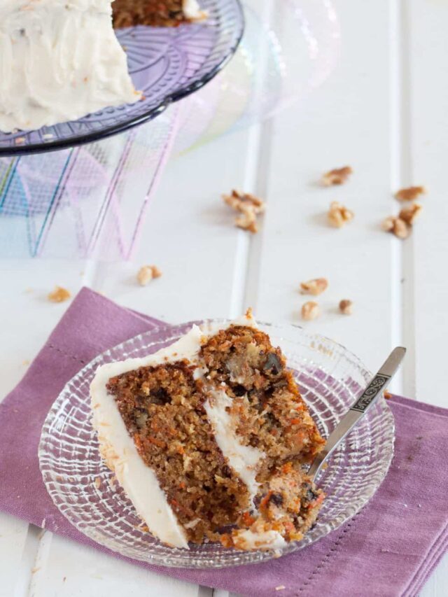 Make a Carrot Cake from Scratch for Easter