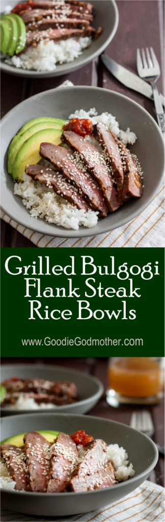 Did you know international flavors are perfect for the grill? Try this grilled bulgogi flank steak recipe for a tender grilled steak with Korean flavors! * Recipe on GoodieGodmother.com