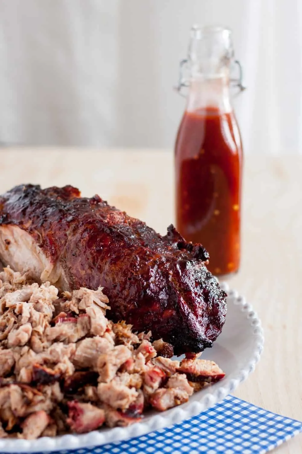 If you can't make a whole hog, don't fret! The Godfather's Eastern North Carolina Style Pork Shoulder recipe and the accompanying slightly spicy vinegar sauce still satisfies your North Carolina barbecue cravings! * Recipe on GoodieGodmother.com