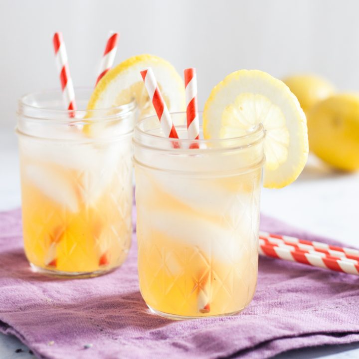 Sweeten your summer lemonade with honey, and add a floral flavor with lavender. Honey, lemon, and lavender are a classic flavor combination that comes together beautifully in this raw honey lavender lemonade recipe! * GoodieGodmother.com