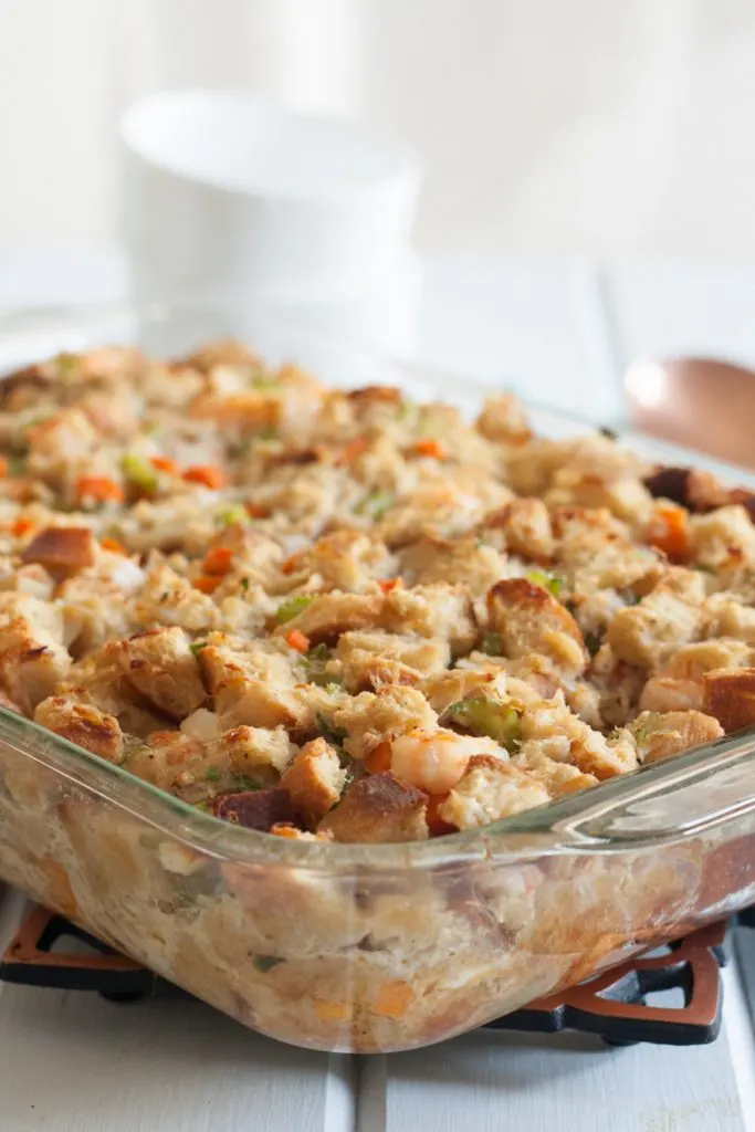 Mid-Atlantic Seafood Stuffing (Dressing) - Goodie Godmother