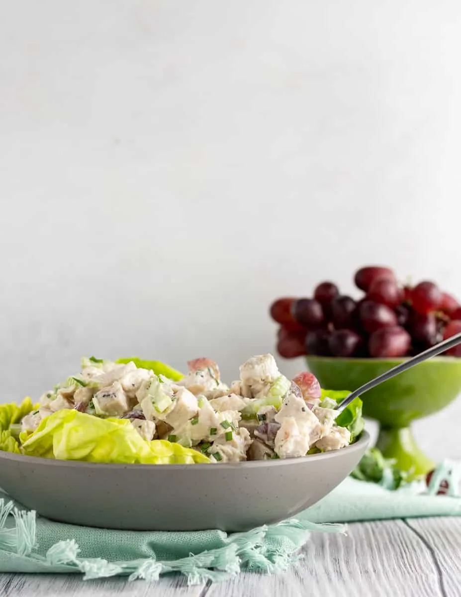 A classic for everything from sandwiches to entertaining, tarragon chicken salad is perfect for the golf course, a lunch box, or a party!﻿ * Recipe on GoodieGodmother.com