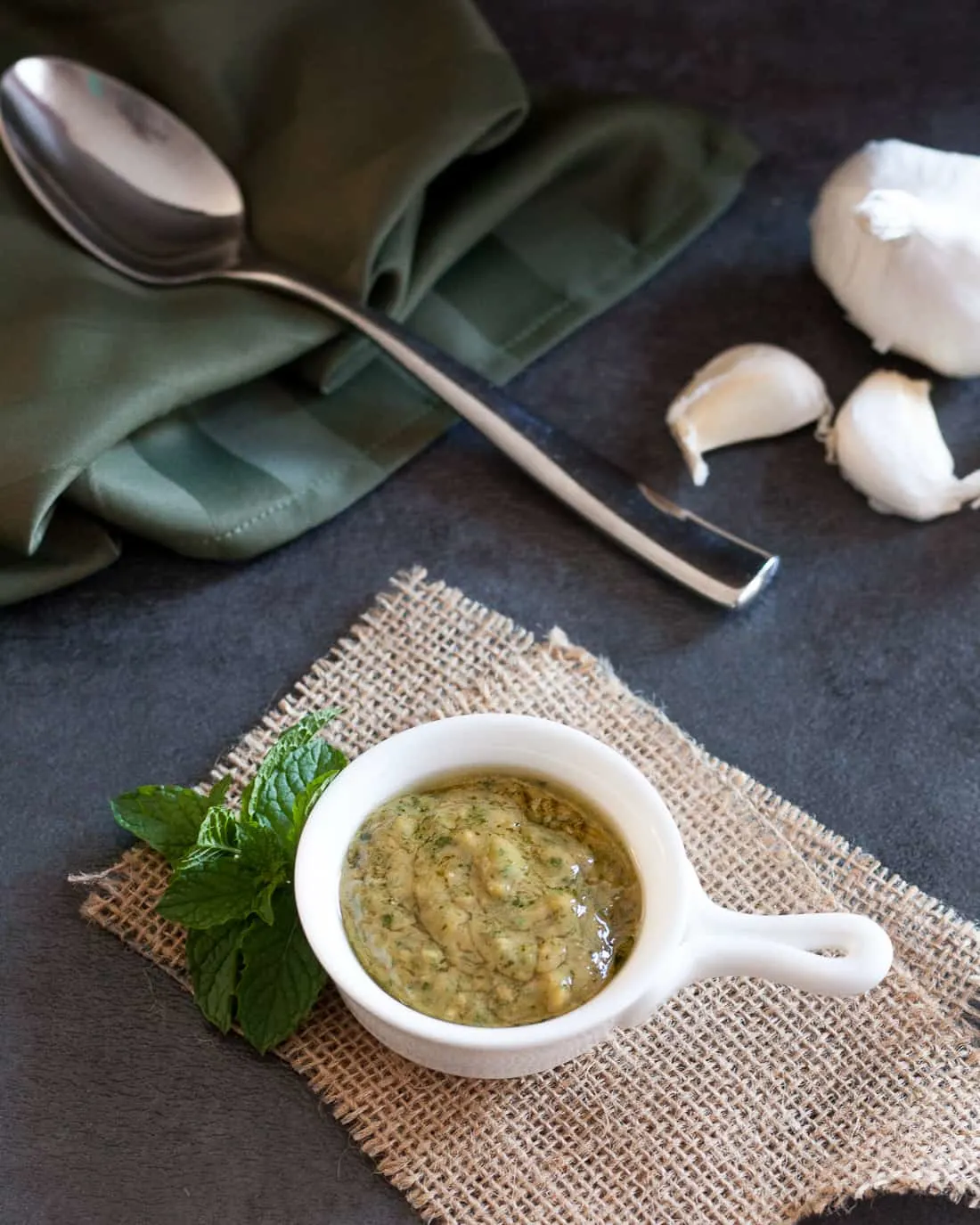 This easy mustard mint sauce is such a versatile condiment! Perfect for sandwiches, salads, or as an accompaniment to a variety of meats. * Recipe on GoodieGodmother.com