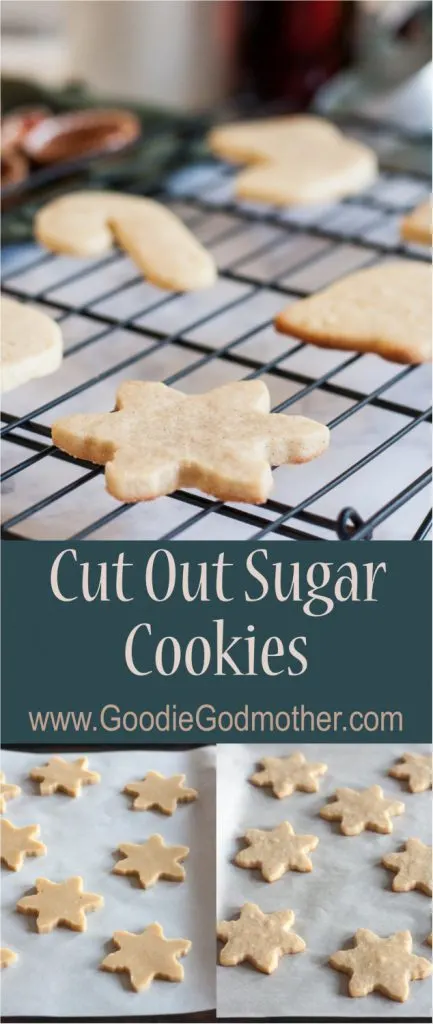 Soft, yet still able to hold their shape, these cut out sugar cookies have been my go-to recipe for years. This recipe is an excellent base for a variety of flavor variations for decorated sugar cookies! * Recipe on GoodieGodmother.com