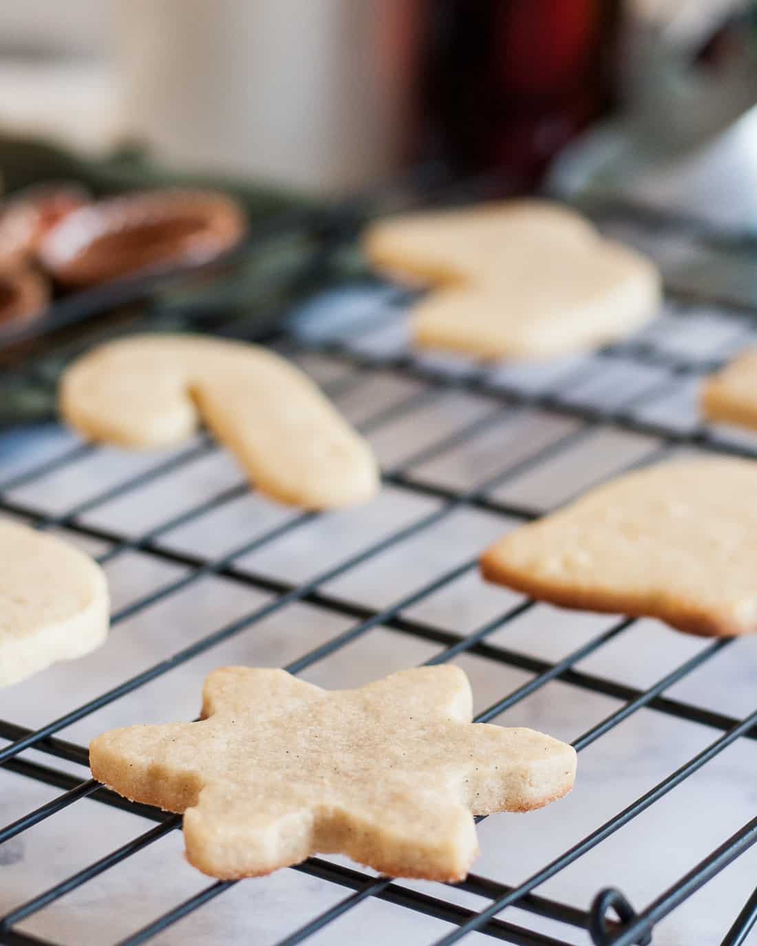 Soft, yet still able to hold their shape, these cut out sugar cookies have been my go-to recipe for years. This recipe is an excellent base for a variety of flavor variations for decorated sugar cookies! * Recipe on GoodieGodmother.com