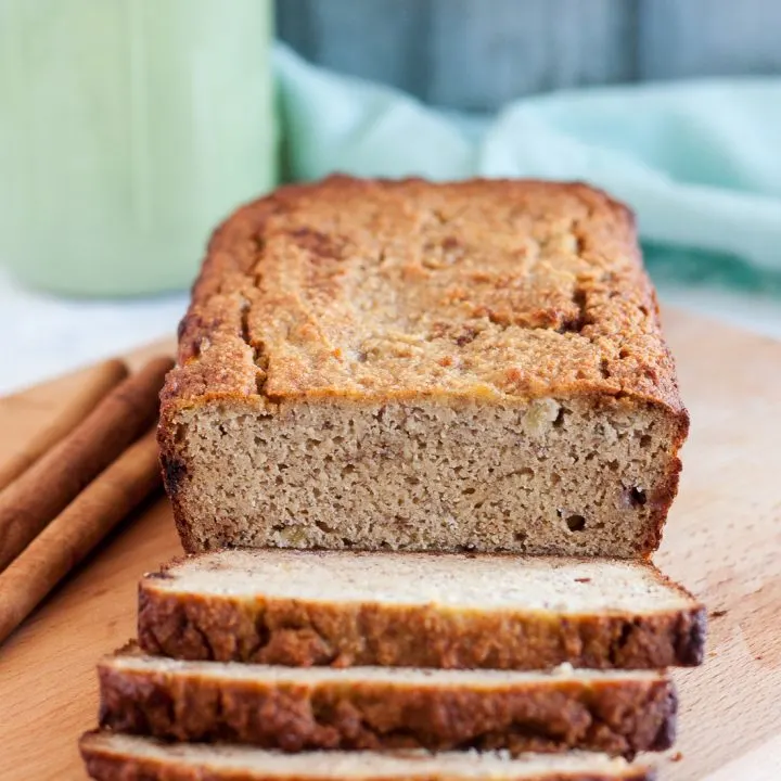 Gluten free and refined sugar free, this paleo banana bread still feels indulgent. With a great texture, it's a tasty breakfast treat or snack. * Recipe on GoodieGodmother.com