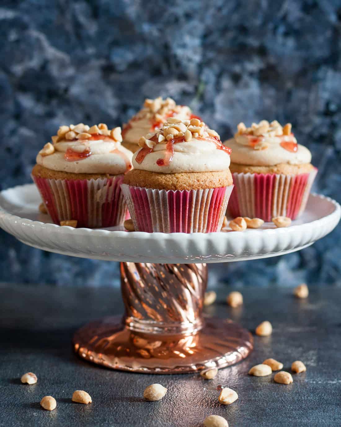 A classic sandwich in dessert form, you won't believe the inspiration story behind these delicious peanut butter and jelly cupcakes. * Recipe on GoodieGodmother.com