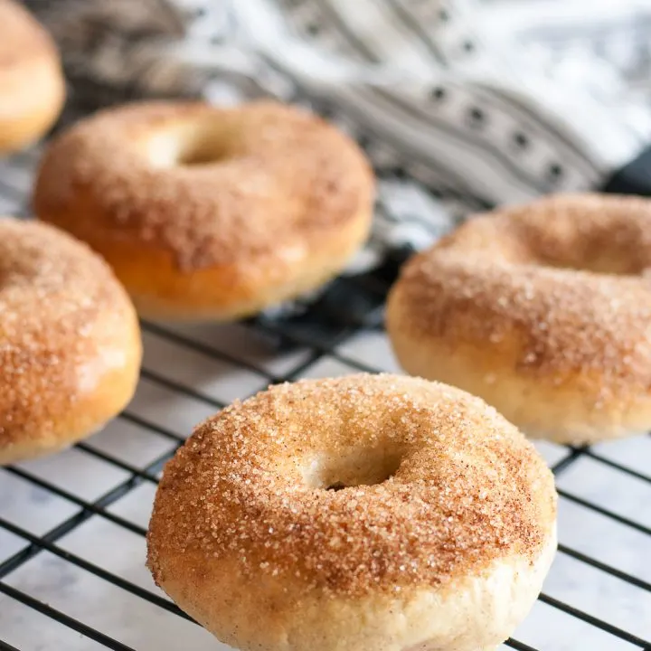 The perfect balance of cinnamon and sugar takes this breakfast favorite to the fair! Churro bagels are a perfect sweet breakfast treat, and leftovers freeze well for later. * Recipe on GoodieGodmother.com