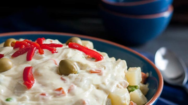 Ensalada Rusa - Spanish Take On A Classic Potato Salad