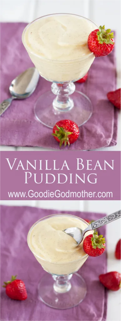 Vanilla bean pudding is a classic, beloved dessert you can whip up with just a few simple ingredients. * Recipe on GoodieGodmother.com