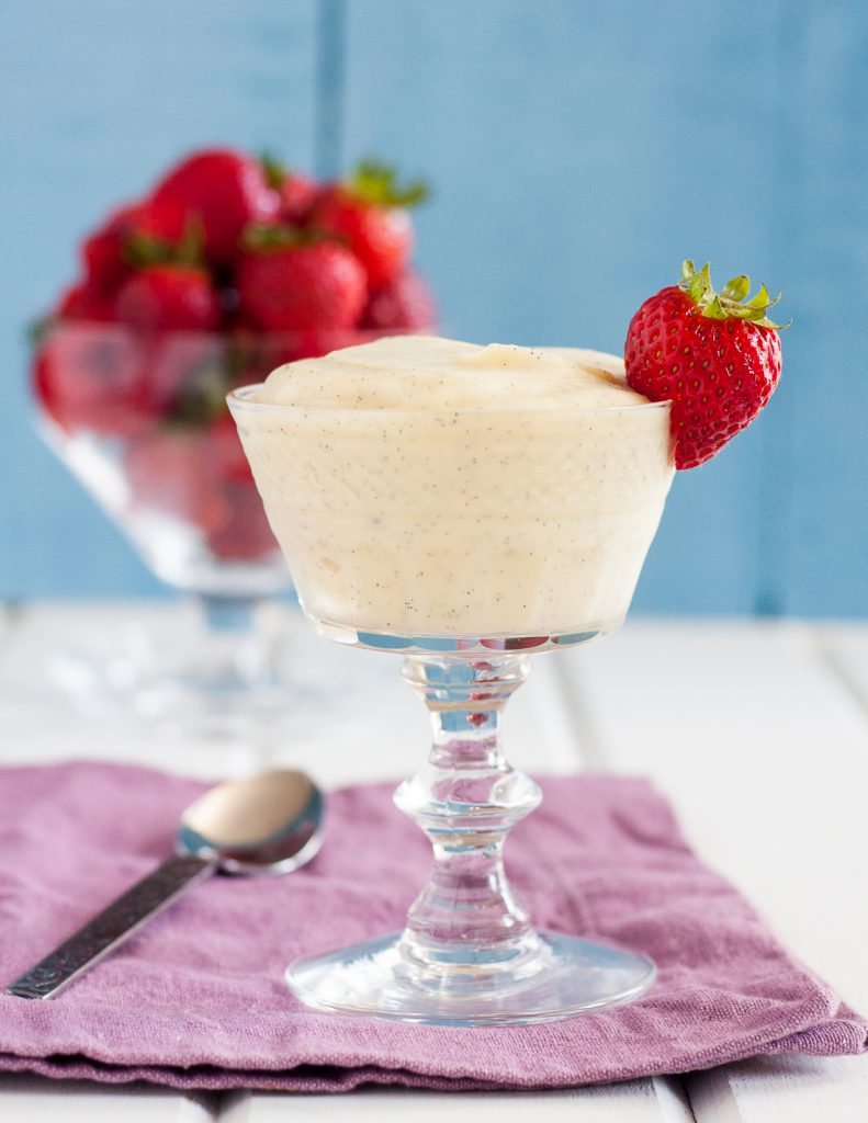 Vanilla bean pudding is a classic, beloved dessert you can whip up with just a few simple ingredients. * Recipe on GoodieGodmother.com