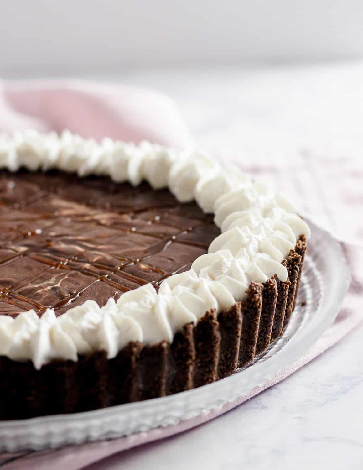 Coffee Caramel Ice Cream Pie Goodie Godmother