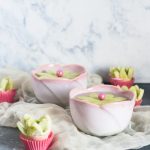 Celebrate Spring, your love of matcha, or just unique sweets with this beautiful blooming matcha marshmallows recipe and tutorial! * GoodieGodmother.com