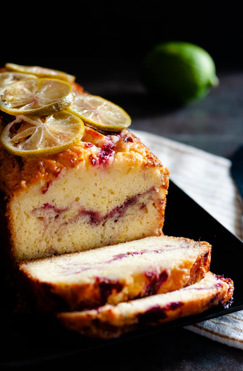 Inspired by a summertime twist on a classic cocktail, this blackberry gin and tonic pound cake is a delightful anytime treat or gift to share with friends! * Recipe on GoodieGodmother.com