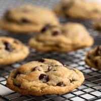 Big Browned Butter Chocolate Chip Cookies