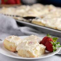 Mini Strawberry Jam Sweet Rolls