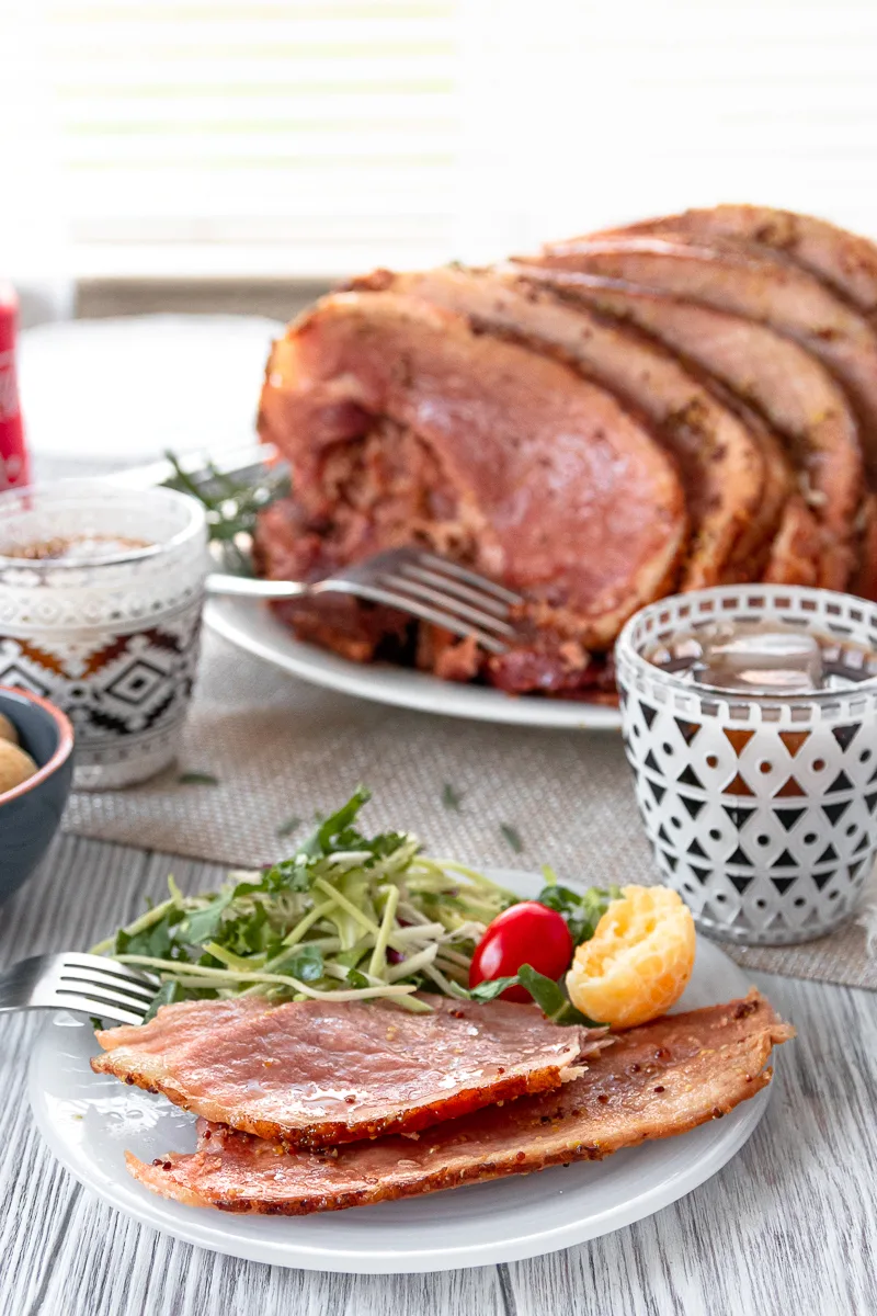 easy slow cooker spiral ham with coca-cola