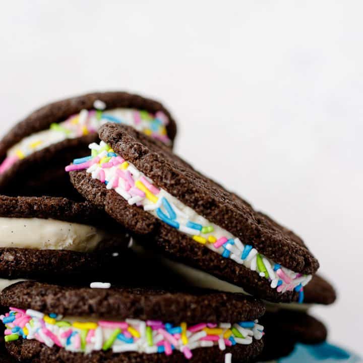 Root Beer Cookie Ice Cream Sandwiches