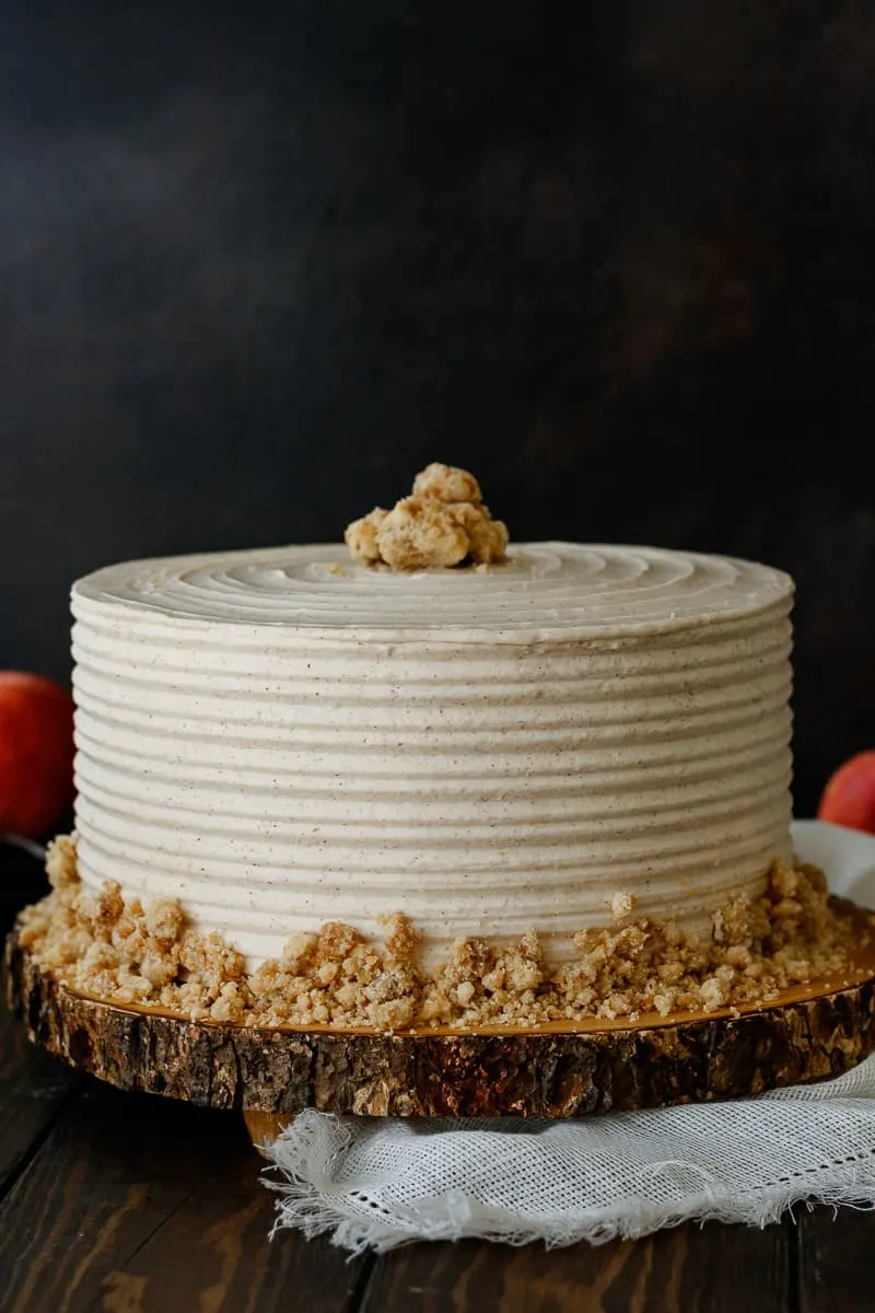 Brown Sugar Layer Cake with Apple Butter and Cinnamon Frosting ...