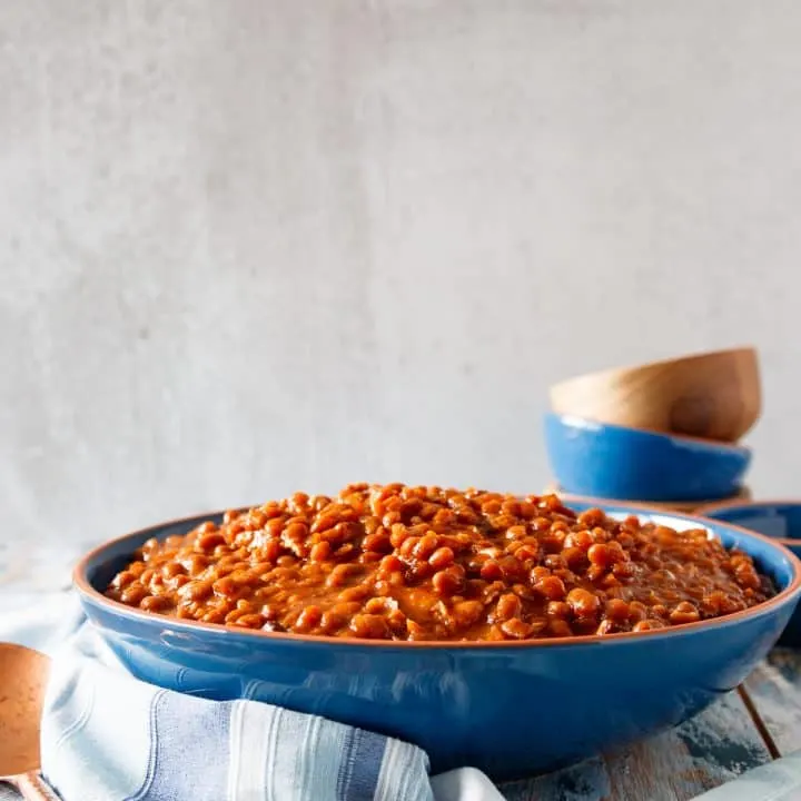 Slow Cooker Baked Beans From Scratch