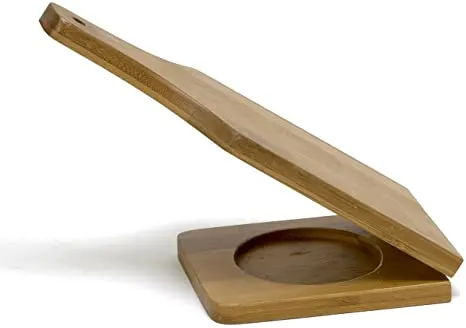 IMUSA Tostonera - Traditional Wooden Press for Plantains, Plantain Masher