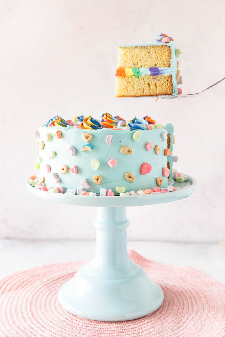 Cereal Milk Cake - Goodie Godmother